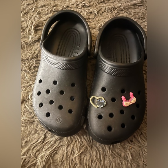 Crocs black size 7 in men - Picture 1 of 4